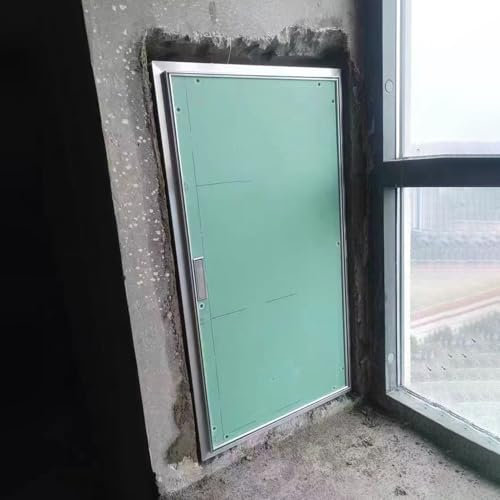 Revisionsklappe Überstreichbare Revisionsklappe für Trockenbau, Unterputzmontage Einer Dachbodenzugangstür, Revisionsluke für Gipskartonplatten, Verdeckte Revisionsklappe für Rohrleitungen(28x32in/70x