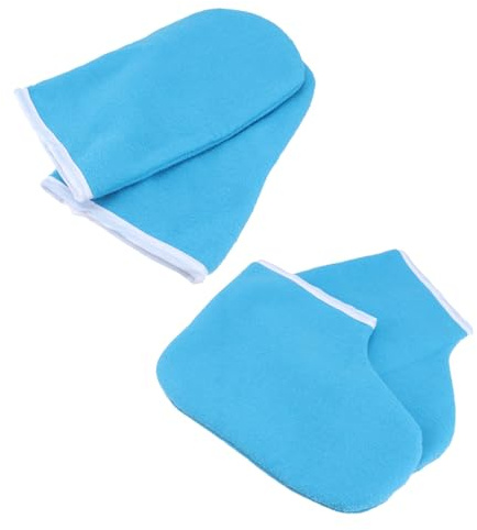 GANAZONO Wachs Fußabdeckung Für Paraffinbad Handschuhe Für Paraffinbad Zubehör Für Paraffintherapie Fußhandabdeckung Aus Wachsbad Schutz Für Füße Und Hände Bei Paraffinwachsbehandlung