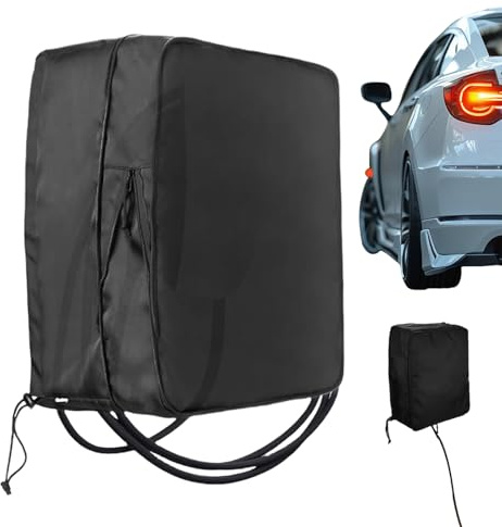 Cubierta para Estación de Carga de Vehículo Eléctrico - Funda Protectora para Cargador EV,Bolsa Protectora para Áreas Residenciales Comerciales Aparcamiento Edificio Exterior Público