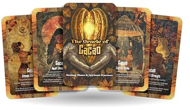 Ibiza The Oracle of Cacao – A Heart Medicine Oracle Deck – 22 Oracle Cards – Sacred Food of the Gods
