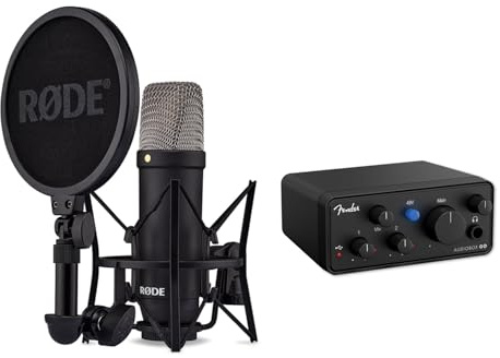 Rode NT1 Signature Microphone with Audio Box GO Interface