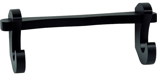Haller Wandhalter aus Holz für EIN Samuraischwert, schwarz