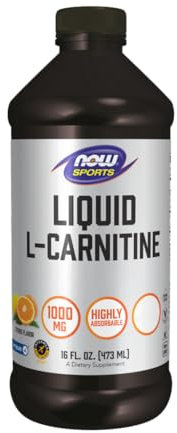 NOW Foods Liquid L-Carnitine, 1000mg Citrus - 473 ml.