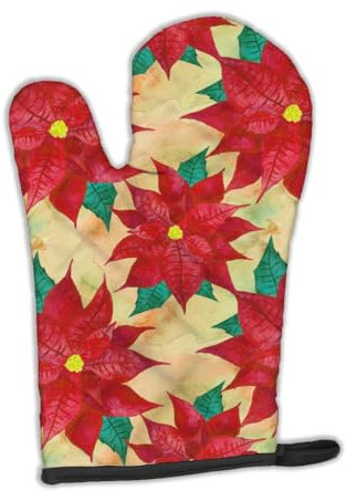 Caroline 's Treasures bb7485ovmt Weihnachtsstern Weihnachten verziert Ofenhandschuh, 30,5 x 21,6 cm Multicolor