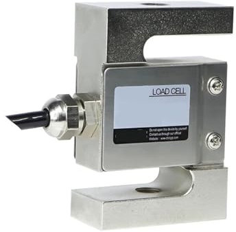 ZEEGII wägezelle s typ S-Typ Wägezelle aus legiertem Stahl, Druckspannung, Kran, Hängewaage, Gewichtssensor, 1000 kg, 1000 N, 50 kN(0-500kg)