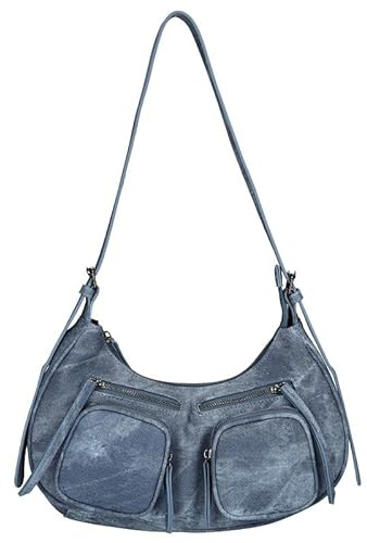 Enrico Benetti Chloë 66776030 Crossbody tas PU Jeansblauw