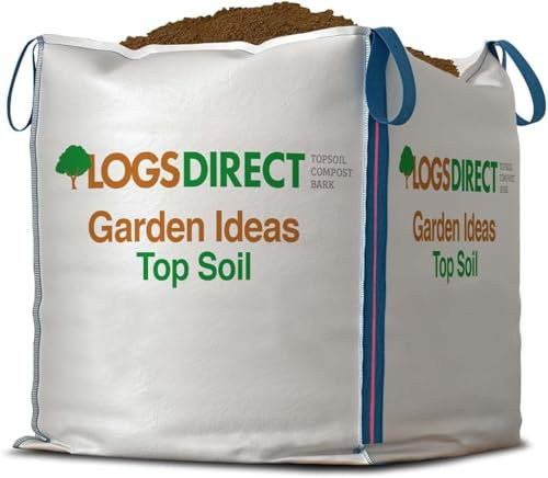 Warma 1 x Bulk Dumpy Bag Premium Top Soil & Organic Compost Mix - Approx 1000kg - Garden Bed Lawn Landscaping Improving Existing Soil Quality & Drainage - Fruit Veg Flower Growing & Potting Plants