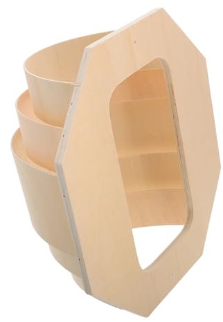 TOPPERFUN Saunalampe Lampenschirm Holz Hitzebeständig Lichtdurchlässig Für Sauna Klein Mit Schutzabdeckung Für Saunalicht
