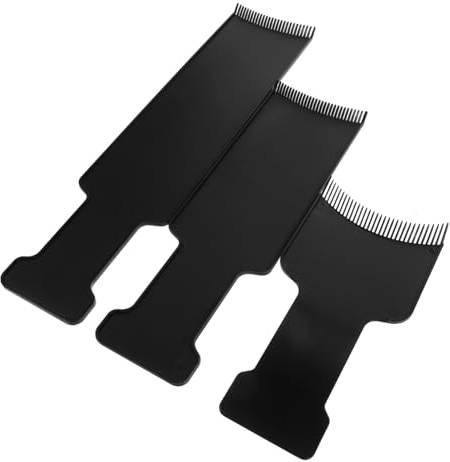 GANAZONO 3 pièces Plateau de Balayage Professionnel Outils de Coloration Capillaire pour Coiffeurs et Utilisation Domestique Précision et Sécurité pour Cheveux Éclatants de Panneaux pour
