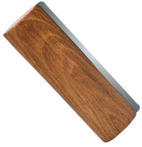 Supvox Pferdereinigungsschaber 20cm mit Metallzähnen Einfach zu Halten Entfernt Lose Haare als Pferdepflege und Putzzeug für Stall und Weide