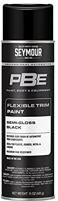 Seymour 20-1679 PBE Professional Trim Spray Paint, Semi-Gloss Black