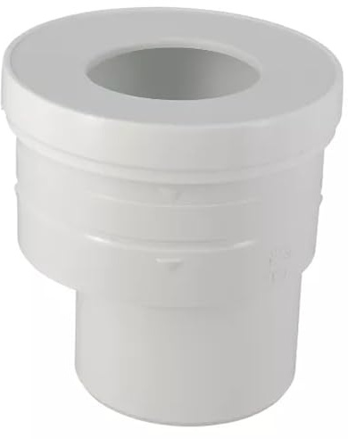 Pipe à sortie droite excentrée, sortie Ø 100 - Nicoll | Pipe WC - NICOLL - Sortie droite excentrée - Diamètre85 à 107mm