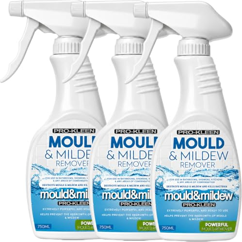 Simply Spray 3 x 750ml Professional Household Mould Mildew Killer Spray