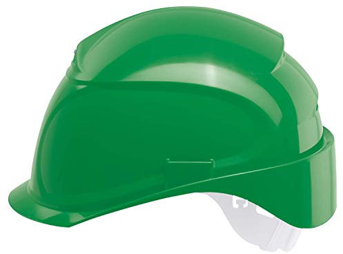 Uvex Airwing B-S Schutzhelm - Belüfteter Arbeitshelm für die Baustelle - Grün Grün