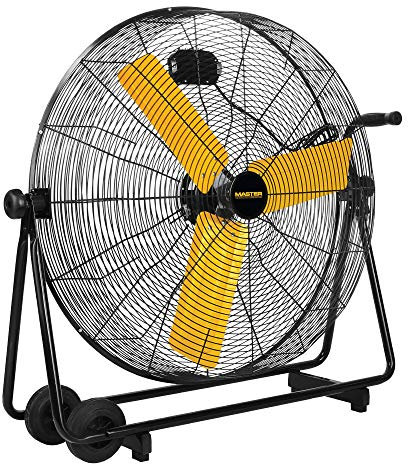 Master MAC-30BCT 30 High Velocity Tiltable Direct Drive Drum Fan, Black