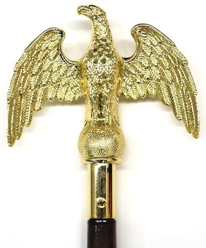 US Flag Factory 17,8 cm Gold Adler Ornament (ABS) für Innenflaggenmast