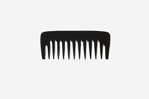 Kost Kamm Afrokamm aus Horn, Zahnung extra-breit, Länge 16 cm