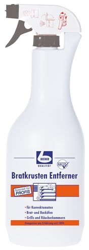 Dr. Becher Bratkrusten Entferner 1 Liter - Geeignet für Grills, Räucherkammern, Brat- und Backöfen & Konvektomaten (3er Pack)