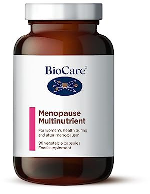 BioCare Menopause Multinutrient | with Vitamin B6, Magnesium, Zinc, Green Tea & Lycopene - 90 Capsules