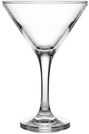 Rink Drink 12x 175ml Espresso-Martini-Gläser - Vintage Art-Deco Sekt Gin Cocktail Trinken Coupé-Glas Party-Set