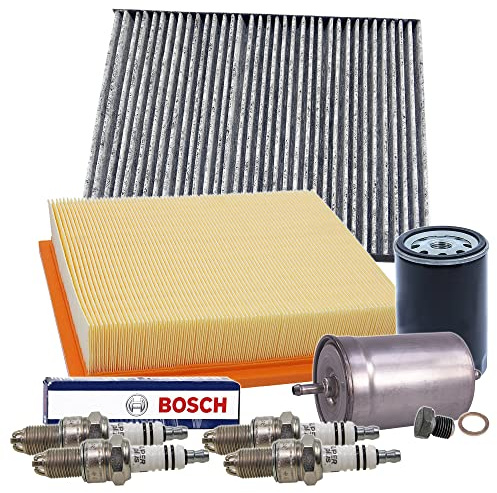 ATEC Germany Inspektionspaket Filterset mit 1x Ölfilter, 1x Luftfilter, 1x | Kompatibel mit: VW GOLF III, GOLF III Cabriolet, GOLF III Variant, VENTO