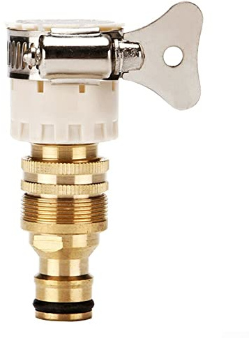 Conector de grifo universal, conector de grifo mezclador para manguera de agua de jardín, adaptador de grifo de cocina