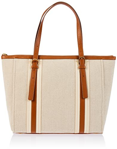 Fossil Damen Carlie Tote, Light Brown, 34.29cm L X 12.06cm W X 29.21cm H EU