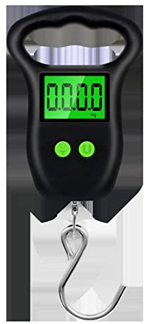 Balance de cuisine Balance numérique suspendue, 50kg, balance de poids for bagages Portable avec poignée confortable, balance de pêche Fournitures de cuisine (Color : Small hook)