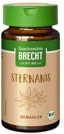 Gewürzmühle Brecht Sternanis, gemahlen, Glas, 27g (12)