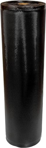 MJ Commercial-Grade Vacuum Sealer Roll for Food Storage, Sous Vide | 50-Foot Roll (Black/Clear, 11 x 50' 5 Mil Roll)