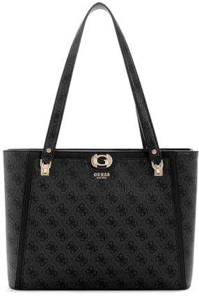 GUESS Orlina Logo Noel Tote Coal Logo