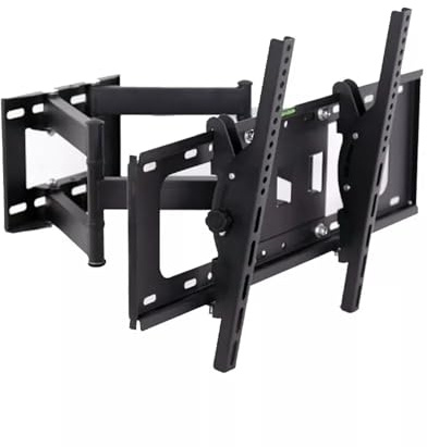 sports flyfree Adjustable TV Wall Bracket for 40-80 Inch Flat & Curved Screens, Wall Mount Full Motion Swivel Tilt TV Bracket Max 50 KG