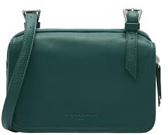 LIEBESKIND Berlin Damen-Umhängetasche „Mareike“ I Crossbody Bag aus Leder mit verstellbaren Schulterriemen I Schultertasche, großzügige Fächer mit Reißverschluss I Shoulder Bag