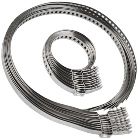 Kit De 10 Colliers De Serrage For Soufflet De Cardan D'essieu, En Acier Inoxydable, Réglables De 32 À 41 Mm Et De 70 À 127 Mm