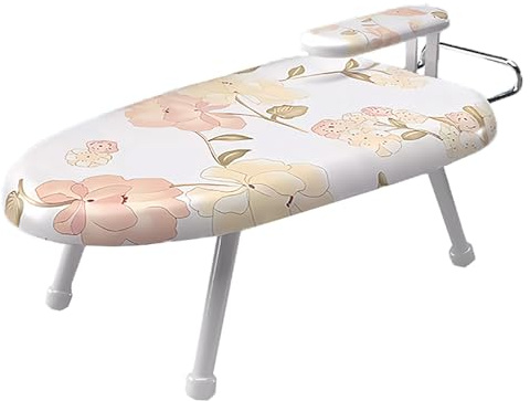 Tabla de planchar de mesa con funda extraíble, patas plegables para un almacenamiento compacto, ideal para viajes y espacios pequeños
