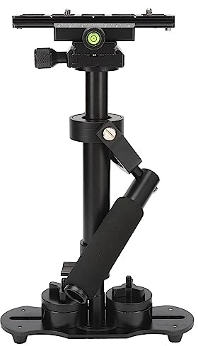 Stabilizzatore per videocamera, Stabilizzatore per fotocamera reflex portatile, Stabilizzatore per assorbimento degli urti, anti-vibrazioni, bilanciamento rapido, Panoramica e