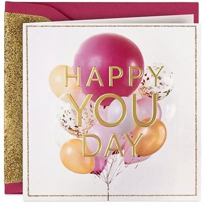 Hallmark Signature Birthday Card for Women (Happy You Day)
