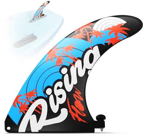 SereneLife Replacement Fin for SereneLife Inflatable Stand-Up Paddle Boards, Compatible with Thunder Wave Model SLSUPB518, Universal Paddle Board Fin for Water Sports