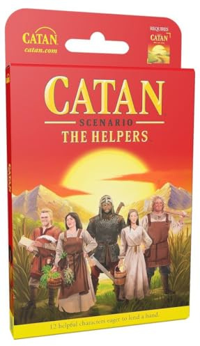 CATAN Scenarios: Die Helfer-Erweiterung, Brettspiel, ab 12 Jahren und 3–4 Spieler