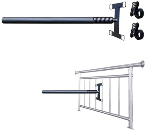 Wing Chun Dummy 60cm Federarme für Geländer, Kampfsport-Trainingsgerät mit 2 Halterungen, Kung-Fu-Trainerpuppen, Mannpfahl-Übungsgerät für Zaunsandsäcke(Color:with 1 Spring)