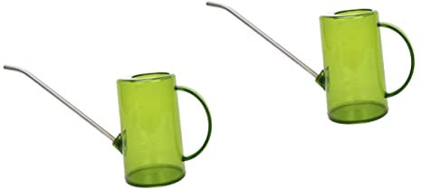 TINEASUR 2St Pflanzenbewässerungsvorrichtung Gießkanne Zimmerpflanzen Mundwasser kann Gartenspray gartenwerkzeug Garten rankhilfen wasserkocher Wasserkrug Gießkessel Blumengartengerät Green