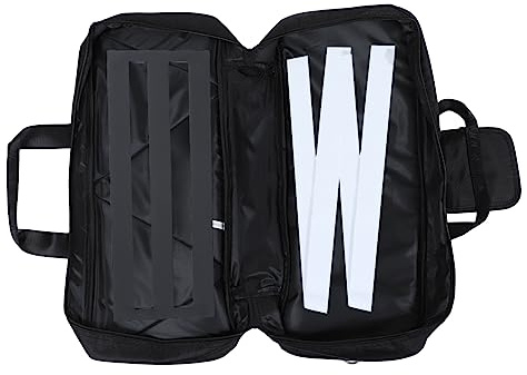 TOYANDONA 1 Satz Effekt halterung Gitarrenpedale Pedale für E -Gitarre Effektor-Montagehalterung Pedalboard für E-Gitarre Effekt Montagehalterung Pedalboard mit Tasche Alu-Pedalboard Schwarz