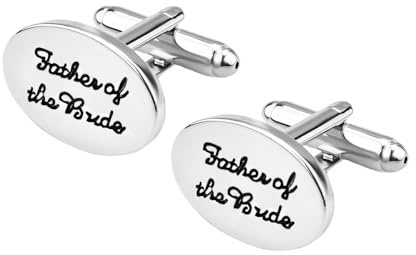 Father of the Bride Gifts for Men Dad Father of the Bride Cufflinks Gift for Dad Wedding Gift from Bride Wedding Day Gifts