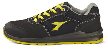 Utility Diadora Speedy Low S1ps FO SR SC ESD MF, Zapatillas de seguridad unisex, adulto, Negro, 45 EU
