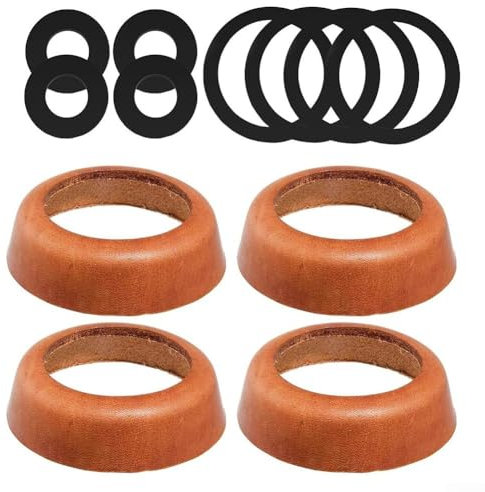 Guarnizione della pompa del pozzo della mano, pistoni del polsino di cuoio con le parti di ricambio degli anelli di tenuta di gomma per le pompe del giardino dell'acqua del modello 75