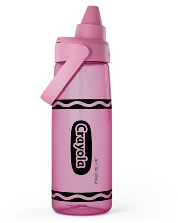 CamelBak Crayola Chug Tritan Renew Water Bottle Pink Flamingo, 25oz