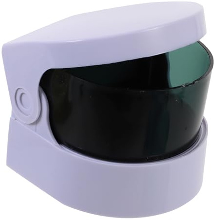 iplusmile Pulitore a Onde Ultrasoniche Per Gioielli e Protesi Macchina Per La Pulizia Dei Gioielli Portatile Senza Fili Bianco Per Uso Professionale e Personale