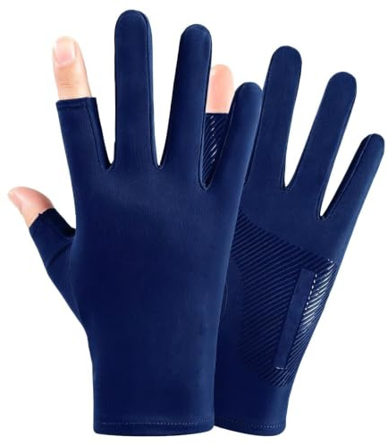 Guanti di protezione solare, guanti estivi da donna in seta ghiacciata, traspiranti, per fitness, arrampicata, allenamento, golf