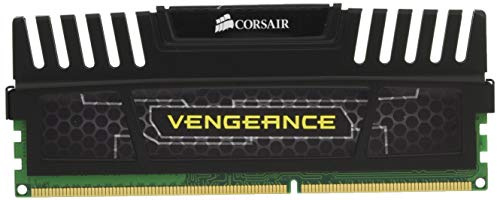 Corsair Vengeance - Módulo de Memoria XMP de Alto Rendimiento de 12 GB (3 x 4 GB, DDR3, 1600 MHz, CL9), Negro (CMZ12GX3M3A1600C9)