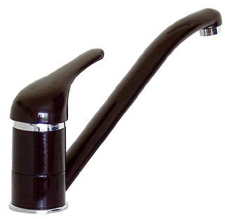 Küchenarmatur, Spültisch, Spüle, Armatur, Wasserhahn, mocca, Niederdruck